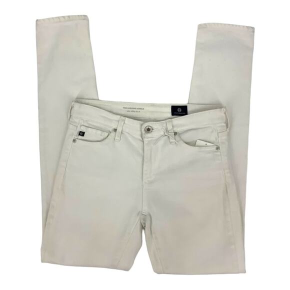 AG Adriano Goldschmied The Legging Skinny Jean White Size 24R NWOT $198 MSRP - Picture 2 of 6